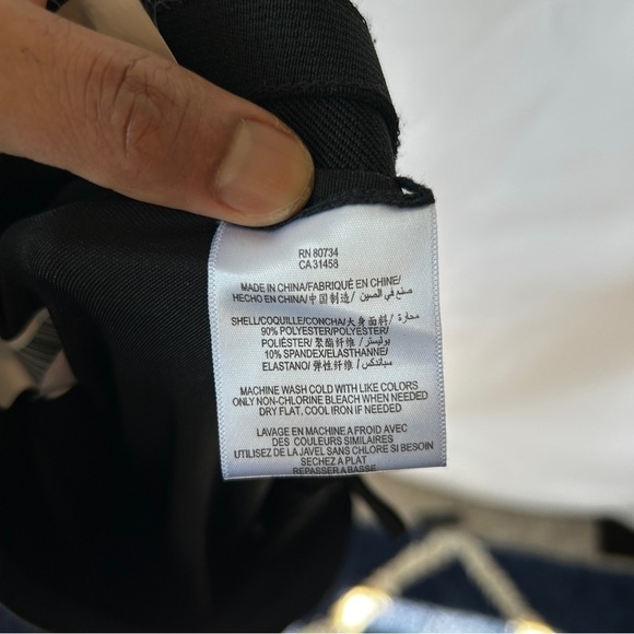 BCBGMaxAzria Women's Black Velour Pants Size Large - Picture 6 of 8